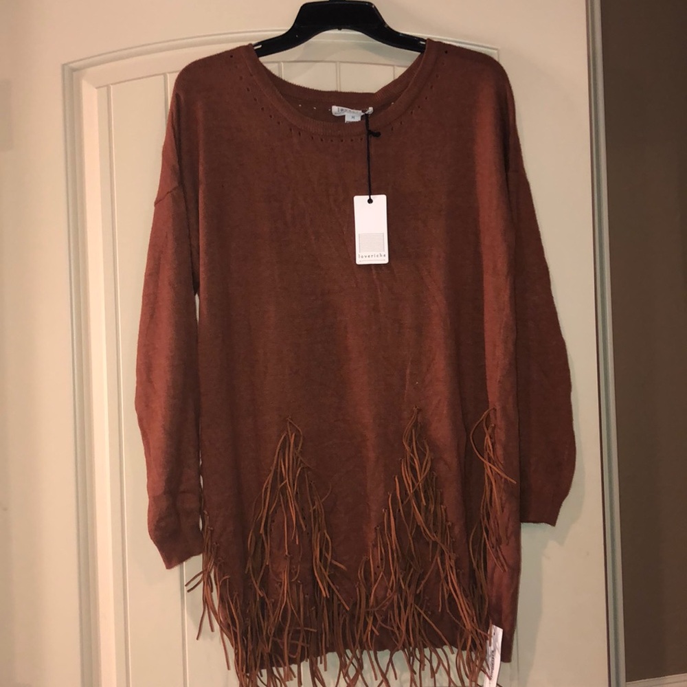 Camel sweater